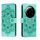 Custodia in pelle per telefono con motivo in rilievo Mandala Ultra Sun per Xiaomi 13 (verde) Custodia in pelle per telefono con motivo in rilievo Mandala Ultra Sun per Xiaomi 13 (verde)