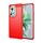 Per OPPO Reno11 Global Custodia per telefono in TPU in fibra di carbonio con texture spazzolata (rossa) Per OPPO Reno11 Global Custodia per telefono in TPU in fibra di carbonio con texture spazzolata (rossa)