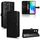 Custodia per cellulare in pelle con texture a nido d'ape per vivo Y03 4G (nera) Custodia per cellulare in pelle con texture a nido d'ape per vivo Y03 4G (nera)
