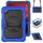 Per Lenovo Tab M11 /Xiaoxin Pad 2024 Custodia tablet PC ibrida in silicone con tracolla (blu scuro nero) Per Lenovo Tab M11 /Xiaoxin Pad 2024 Custodia tablet PC ibrida in silicone con tracolla (blu scuro nero)