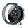 Per Aigo Smart Watch V8 PC + custodia protettiva per orologio integrata con pellicola temperata (verde scuro) Per Aigo Smart Watch V8 PC + custodia protettiva per orologio integrata con pellicola temperata (verde scuro)