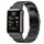 Per Huawei Watch D cinturino in acciaio inossidabile a tre sfere (nero)