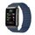 Per Huawei Watch D cinturino magnetico in silicone (blu scuro)