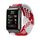 Per Huawei Watch D cinturino regolabile in nylon intrecciato (rosso bianco) Per Huawei Watch D cinturino regolabile in nylon intrecciato (rosso bianco)
