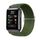Per Huawei Watch D cinturino regolabile in nylon intrecciato (verde militare)