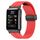 Per Huawei Watch D cinturino in silicone con fibbia magnetica pieghevole in tinta unita (rosso)
