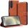 Custodia per telefono in pelle flip serie IMAK Count per Samsung Galaxy S24+ 5G (marrone) Custodia per telefono in pelle flip serie IMAK Count per Samsung Galaxy S24+ 5G (marrone)