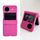 Per vivo X Flip Skin Feel PC Custodia antiurto a copertura totale (Rosa rossa) Per vivo X Flip Skin Feel PC Custodia antiurto a copertura totale (Rosa rossa)