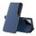 Custodia per telefono in pelle con supporto a vibrazione Xiaomi 14 (blu)