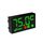 Voltmetro digitale compatto con display a LED, specifica: temperatura dell'acqua 2 in 1 verde Voltmetro digitale compatto con display a LED, specifica: temperatura dell'acqua 2 in 1 verde