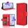 Per vivo S18e 5G Custodia per telefono in pelle con texture di vitello con slot per schede (rosso) Per vivo S18e 5G Custodia per telefono in pelle con texture di vitello con slot per schede (rosso)