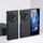 Custodia per telefono antiurto a copertura totale per vivo X Fold3 Skin Feel PC (nera) Custodia per telefono antiurto a copertura totale per vivo X Fold3 Skin Feel PC (nera)