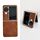 Per OPPO Find N3 Flip Skin Feel Custodia in pelle con vernice perlescente antiurto (marrone) Per OPPO Find N3 Flip Skin Feel Custodia in pelle con vernice perlescente antiurto (marrone)