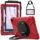 Custodia per tablet PC ibrida in silicone per Amazon Kindle Fire HD10 2023 con supporto e tracolla (rosso) Custodia per tablet PC ibrida in silicone per Amazon Kindle Fire HD10 2023 con supporto e tracolla (rosso)
