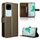 Custodia per telefono in pelle con texture diamante per vivo S18 5G / S18 Pro 5G (marrone) Custodia per telefono in pelle con texture diamante per vivo S18 5G / S18 Pro 5G (marrone)