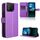 Custodia in pelle per ASUS ROG Phone 8 Diamond Texture (viola)