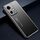 Custodia per telefono in metallo satinato per Honor 90 GT (nera)