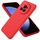 Custodia per telefono antiurto in silicone liquido di colore puro per Honor Magic6 (rosso) Custodia per telefono antiurto in silicone liquido di colore puro per Honor Magic6 (rosso)