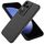 Per vivo S18 / S18 Pro / V30 / V30 Pro Custodia protettiva a copertura totale antigoccia in silicone liquido tinta unita (nero)