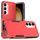 Per Samsung Galaxy S24+ 5G 2 in 1 PC + custodia per telefono TPU (rossa)