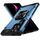 Custodia per telefono con supporto in metallo antiurto per Samsung Galaxy S24 Ultra 5G (blu navy)