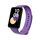 Cinturino per orologio in TPU con fibbia nera per Honor Band 9 (viola)