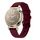 Per cinturino per orologio in silicone Garmin Lily 2 (rosso vino)