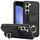 Per Samsung Galaxy S23+ 5G Borsa per carte elastica Custodia per telefono con anello (Nero) Per Samsung Galaxy S23+ 5G Borsa per carte elastica Custodia per telefono con anello (Nero)