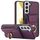 Custodia per telefono con supporto ad anello per borsa elastica per Samsung Galaxy S22+ 5G (viola) Custodia per telefono con supporto ad anello per borsa elastica per Samsung Galaxy S22+ 5G (viola)