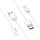 Cavo di ricarica per smartwatch stile ufficiale Samsung Galaxy Fit 3, lunghezza: 1 m, porta: USB-A (bianco) Cavo di ricarica per smartwatch stile ufficiale Samsung Galaxy Fit 3, lunghezza: 1 m, porta: USB-A (bianco)