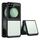 Per Samsung Galaxy Z Flip6 5G Custodia per telefono in TPU ibrido acrilico serie colorata (nera) Per Samsung Galaxy Z Flip6 5G Custodia per telefono in TPU ibrido acrilico serie colorata (nera)