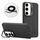Per Samsung Galaxy S23 FE 5G Custodia per telefono in TPU con supporto radiante a nido d'ape con cordino (nero) Per Samsung Galaxy S23 FE 5G Custodia per telefono in TPU con supporto radiante a nido d'ape con cordino (nero)