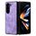 Per Samsung Galaxy Z Fold6 AZNS Custodia per telefono con sensazione di pelle in rilievo 3D (viola) Per Samsung Galaxy Z Fold6 AZNS Custodia per telefono con sensazione di pelle in rilievo 3D (viola)