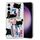 Per Samsung Galaxy S23 FE 5G Custodia per telefono in TPU con motivo dipinto colorato (gatto nero) Per Samsung Galaxy S23 FE 5G Custodia per telefono in TPU con motivo dipinto colorato (gatto nero)