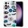 Per Samsung Galaxy S24 Ultra 5G Custodia per telefono in TPU con motivo dipinto colorato (Eye Monster)