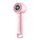 Ventilatore portatile pieghevole con fibbia portatile con display digitale, ricarica USB, piccolo ventilatore (rosa) Ventilatore portatile pieghevole con fibbia portatile con display digitale, ricarica USB, piccolo ventilatore (rosa)