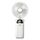 Display digitale pieghevole Ventola di ricarica USB Palmare silenzioso Appeso al collo Piccolo ventilatore per esterni(Bianco) Display digitale pieghevole Ventola di ricarica USB Palmare silenzioso Appeso al collo Piccolo ventilatore per esterni(Bianco)