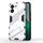 Per vivo iQOO Z9 5G Punk Armor 2 in 1 PC + custodia per telefono in TPU con supporto (bianco) Per vivo iQOO Z9 5G Punk Armor 2 in 1 PC + custodia per telefono in TPU con supporto (bianco)