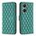 Per vivo Y03 4G Global Diamond Lattice Portafoglio Flip Custodia in pelle per telefono (Verde) Per vivo Y03 4G Global Diamond Lattice Portafoglio Flip Custodia in pelle per telefono (Verde)