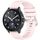 Per Xiaomi Watch 2 cinturino in silicone con fibbia argento lucido liquido (rosa chiaro) Per Xiaomi Watch 2 cinturino in silicone con fibbia argento lucido liquido (rosa chiaro)