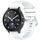 Per Xiaomi Watch 2 cinturino in silicone con fibbia argento lucido liquido (bianco) Per Xiaomi Watch 2 cinturino in silicone con fibbia argento lucido liquido (bianco)