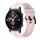 Per Honor Watch GS 4 cinturino in silicone con fibbia in acciaio inossidabile a strisce (rosa chiaro) Per Honor Watch GS 4 cinturino in silicone con fibbia in acciaio inossidabile a strisce (rosa chiaro)