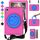 Per Samsung Galaxy Tab S6 Lite 2024 Custodia tablet antiurto per PC ibrido EVA con cornice (rosa rossa) Per Samsung Galaxy Tab S6 Lite 2024 Custodia tablet antiurto per PC ibrido EVA con cornice (rosa rossa)