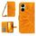 Per vivo Y03 4G Skin Feel Custodia per cellulare in pelle con motivo Sun Flower in rilievo con cordino (Giallo) Per vivo Y03 4G Skin Feel Custodia per cellulare in pelle con motivo Sun Flower in rilievo con cordino (Giallo)