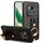 Custodia per telefono posteriore in pelle con cinturino per Honor Magic6 (nera) Custodia per telefono posteriore in pelle con cinturino per Honor Magic6 (nera)
