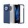 Per vivo X Fold3 Custodia per telefono antiurto con vernice diamantata texture smerigliata per PC (blu scuro) Per vivo X Fold3 Custodia per telefono antiurto con vernice diamantata texture smerigliata per PC (blu scuro)
