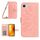 Per iPhone SE 2024 Skin Feel Custodia per cellulare in pelle con motivo Sun Flower goffrato con cordino (rosa) Per iPhone SE 2024 Skin Feel Custodia per cellulare in pelle con motivo Sun Flower goffrato con cordino (rosa)
