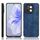 Per vivo S18e 5G Modello Mucca Cucito Cover posteriore Custodia per telefono (Blu) Per vivo S18e 5G Modello Mucca Cucito Cover posteriore Custodia per telefono (Blu)