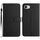 Custodia per telefono in pelle con struttura a griglia rombica per iPhone SE 2024 (nera) Custodia per telefono in pelle con struttura a griglia rombica per iPhone SE 2024 (nera)
