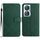Custodia per telefono in pelle con texture Smart Rombica per Honor 90 (verde) Custodia per telefono in pelle con texture Smart Rombica per Honor 90 (verde)